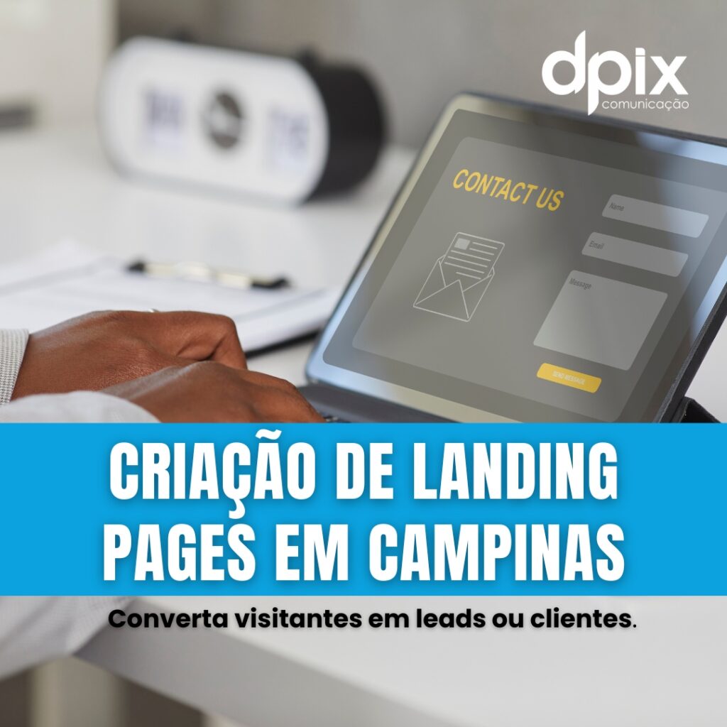 Criação de Landing Pages em campinas